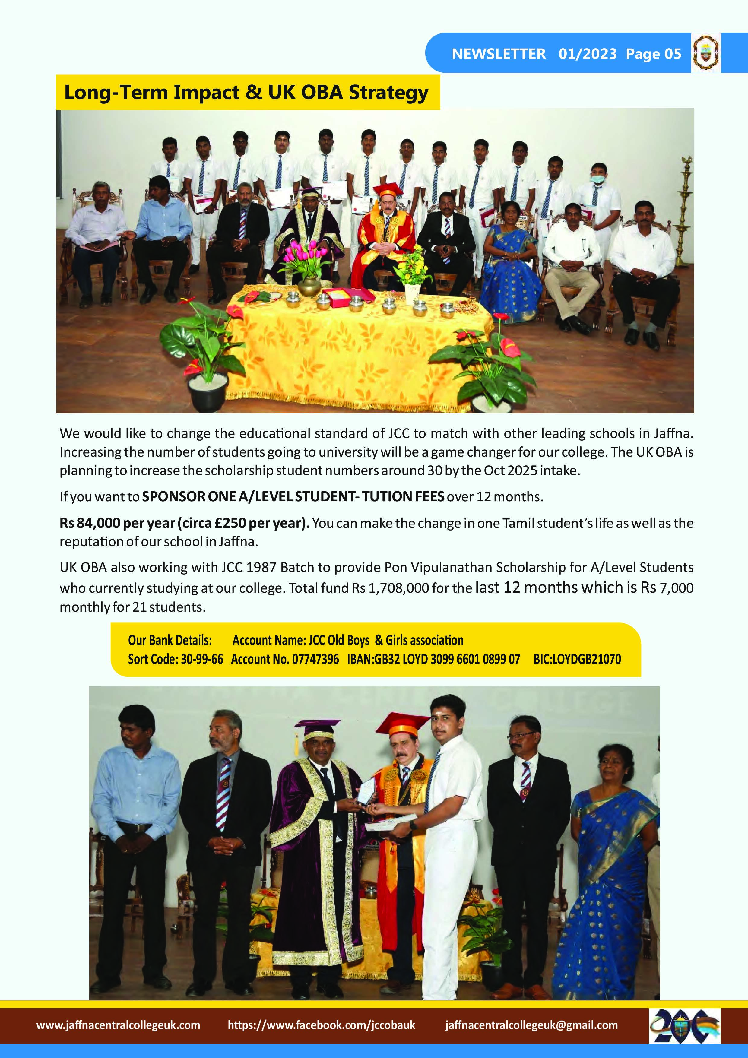 JCC OBA UK Newsletter - 2023 Page 5